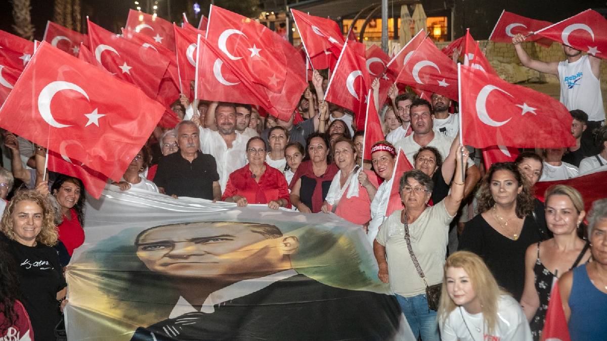 Güzelbahçe’de 30 Ağustos coşkusu