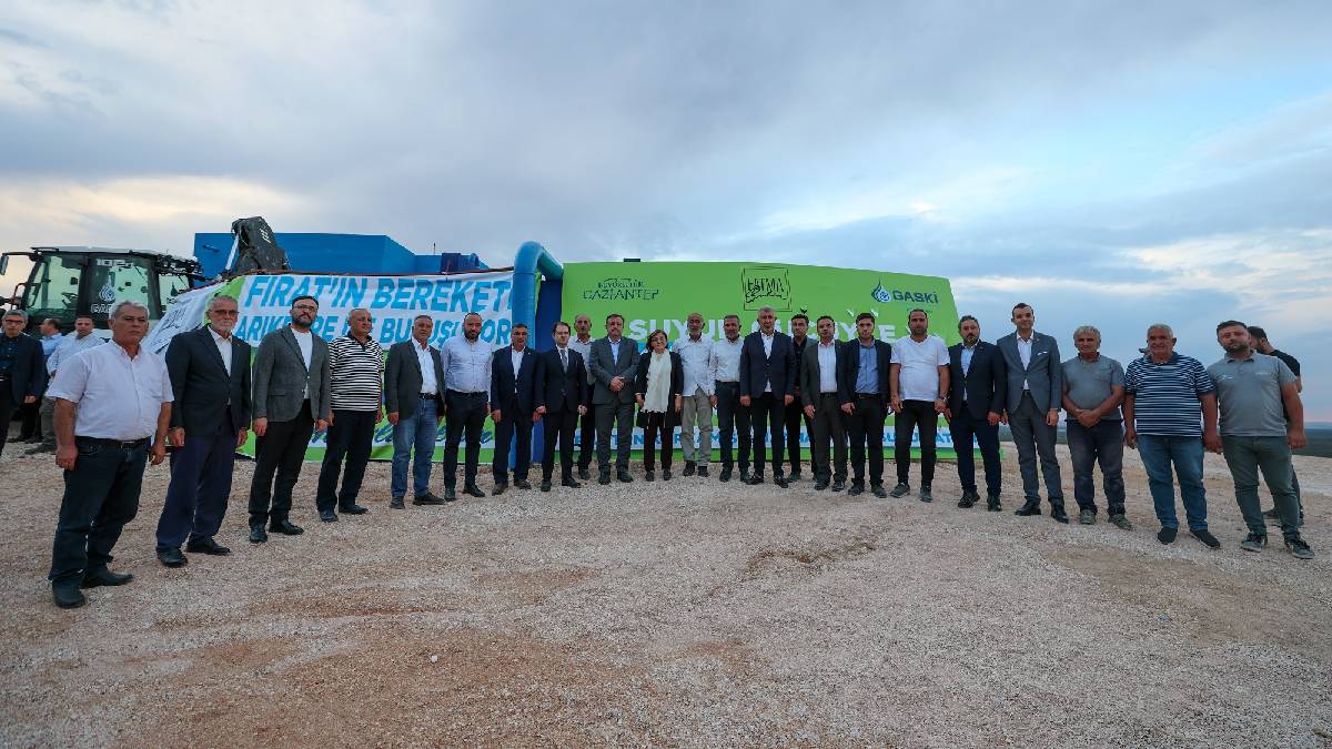 Başkan Şahin, Karkamış’ta 5 bin kişiye hizmet veren su yatırımını yerinde inceledi