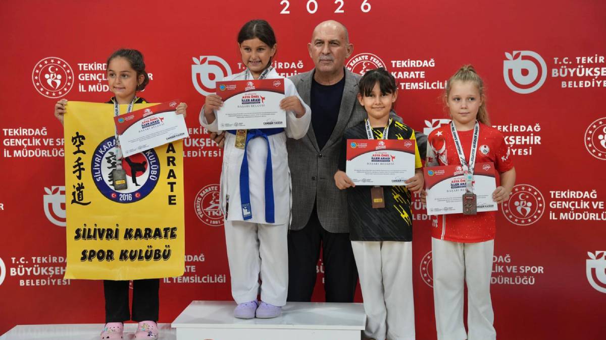 Asya Önel Türkiye Minikler Karate Şampiyonası Çorlu`da gerçekleştirildi