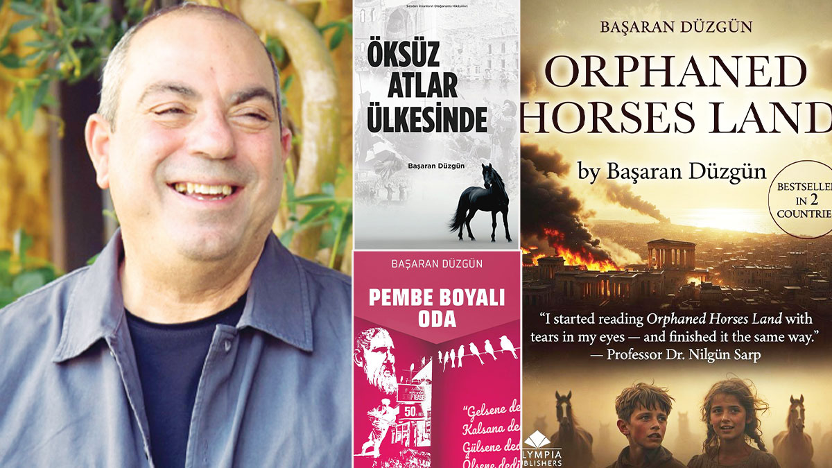 Gazeteci-yazar Başaran Düzgün romanlarında yakın tarihin izini sürüyor: Kıbrıslı Türkler  üç kez ‘öksüz’ kaldı