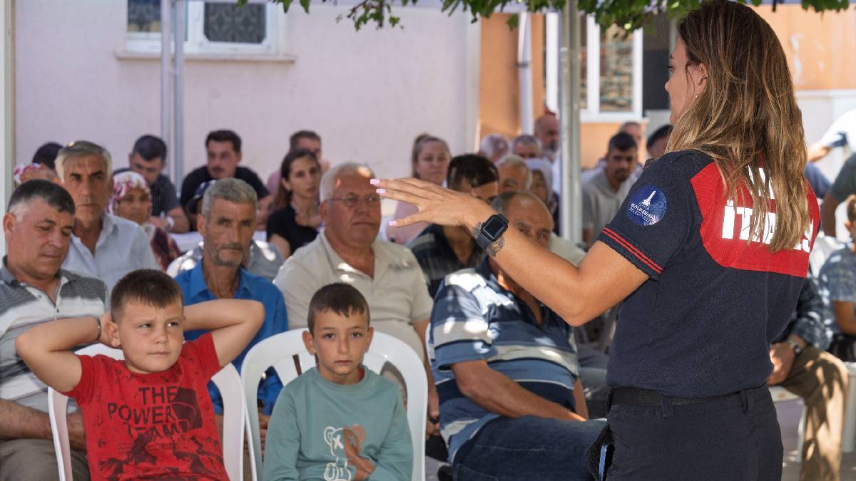 İzmir’in kırsal mahalleleri yangına karşı güçleniyor