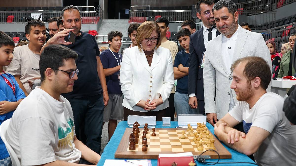 Gaziantep’te, 1’inci Gazi Open Uluslararası Açık Satranç Turnuvası’nın açılışı yapıldı!