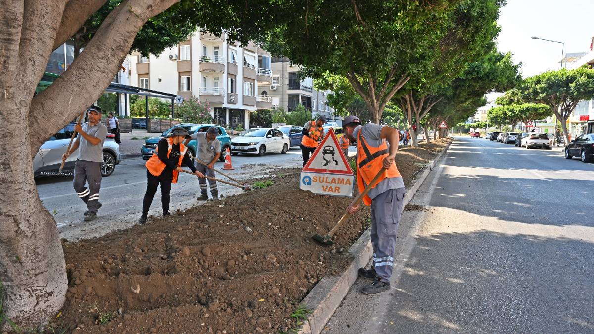 Büyükşehir’in hedefi daha az su ile daha fazla yeşil alan