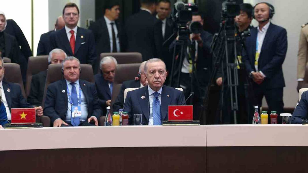Erdoğan’dan ŞİÖ Zirvesi’nde Mekke İttifakı mesajı: Bölge ve dünya barışına katkı sağlayacak