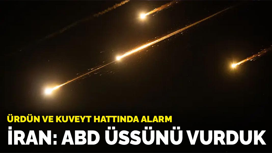 İran, ABD hedeflerini vurduğunu duyurdu!