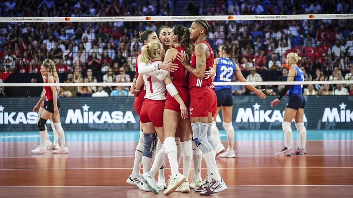 A Milli Kadın Voleybol Takımı’nın çeyrek finalde rakibi Almanya