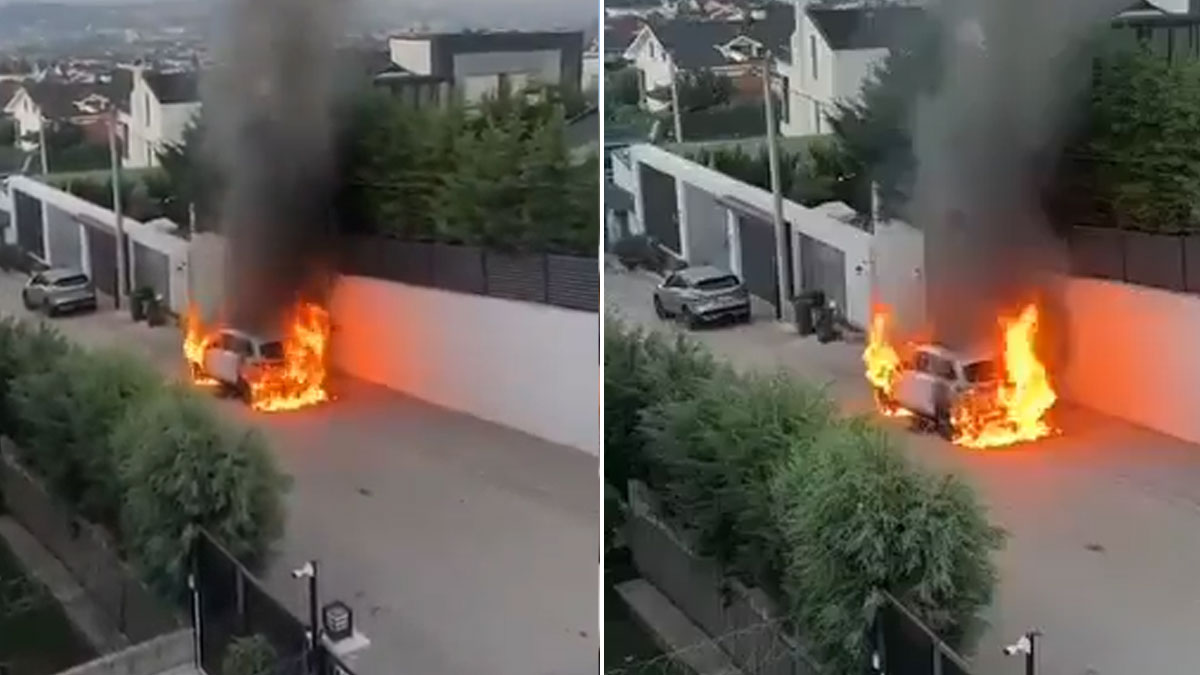 Park halindeki bir Skywell ET5 daha yandı: ‘Yedi ayda tespit edilen dokuzuncu vaka’