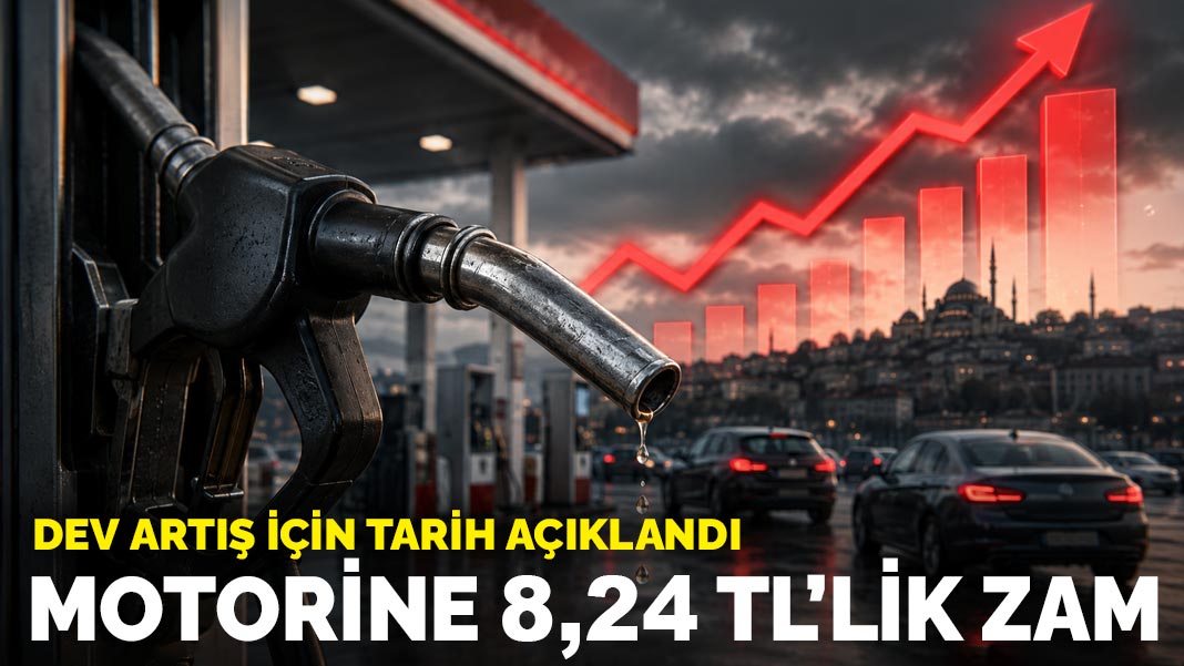 Dev artış için tarih açıklandı: Motorine 8,24 TL’lik dev zam