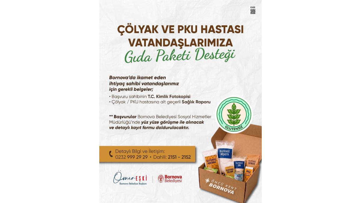 Özel beslenme gereksinimi duyan vatandaşlara Gıda Paketi Desteği: Başvurular başladı