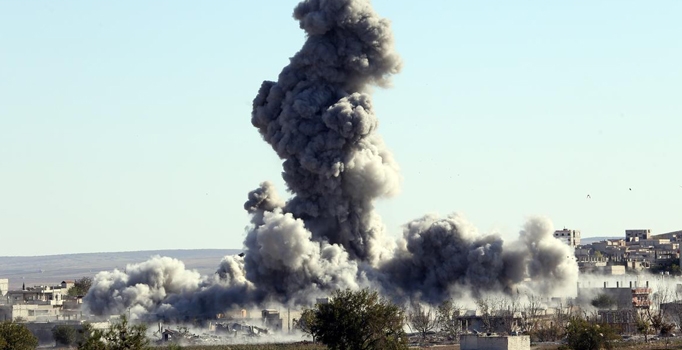 ABD savaş uçakları Nusret Cephesi konvoyunu vurdu