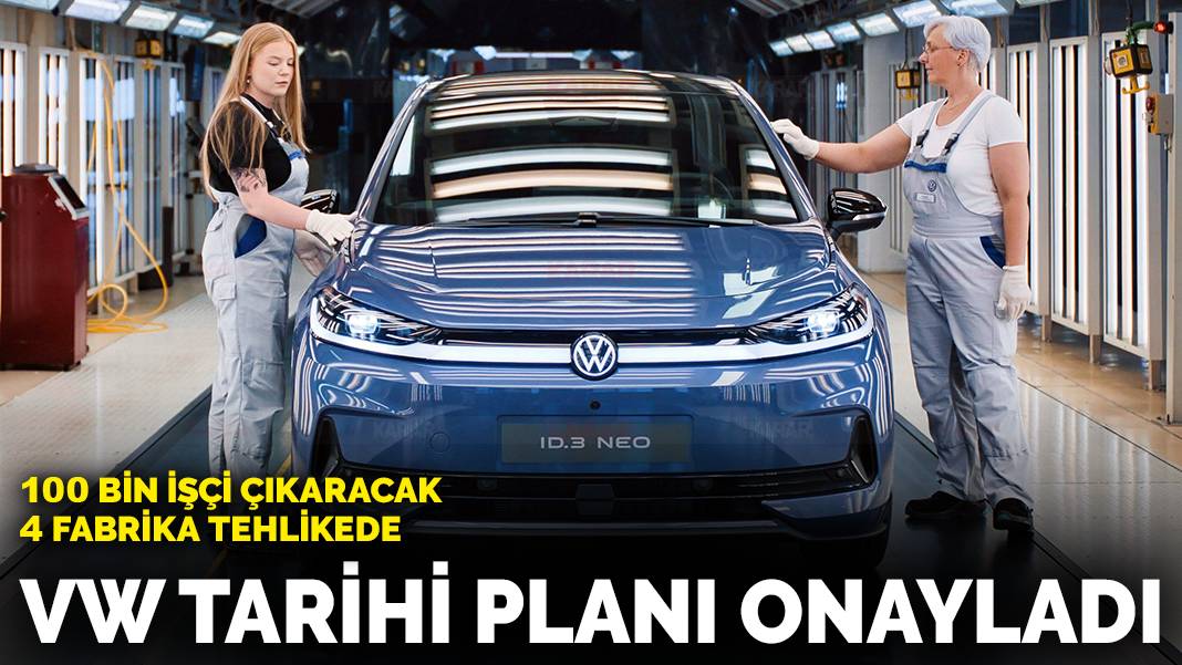 Volkswagen tarihinin en kara günü: 100 bin işçi çıkaracak