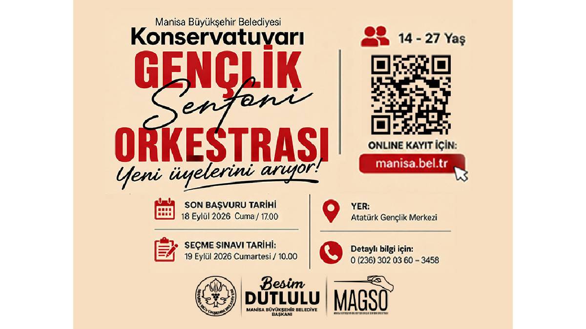 Gençlik Senfoni Orkestrası yeni müzisyenlerini arıyor