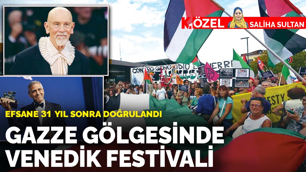 Efsane 31 yıl sonra doğrulandı: Gazze gölgesinde Venedik Festivali