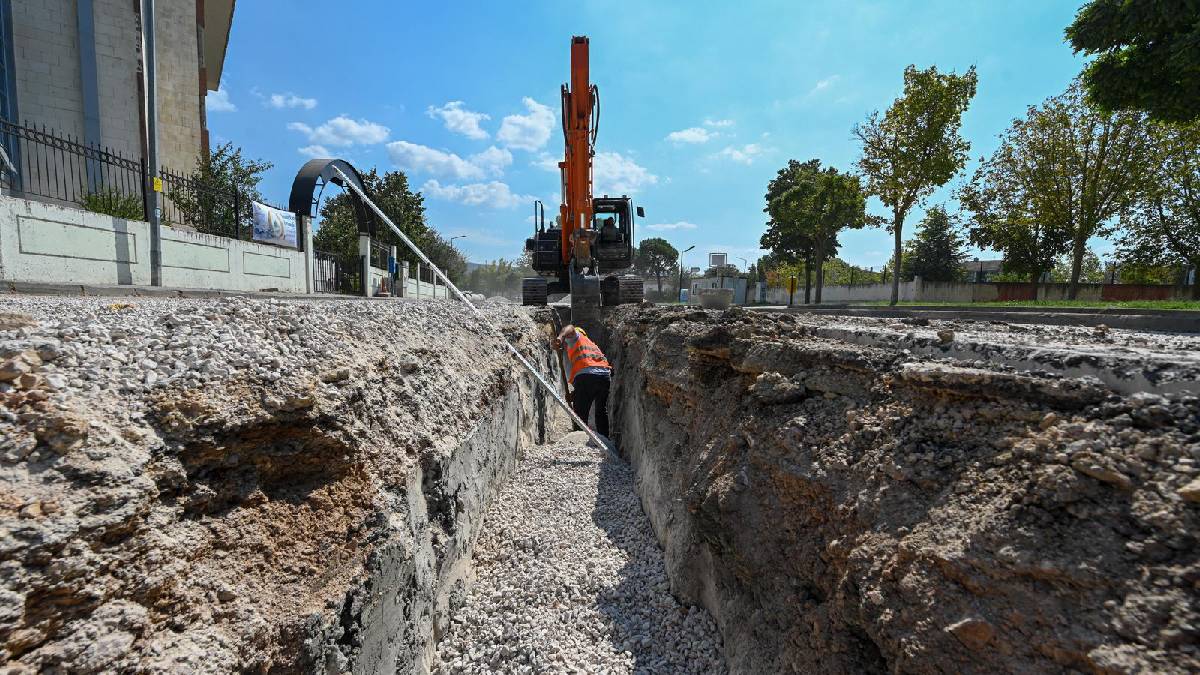 Büyükşehir’den Kayapa TOKİ’de altyapıya kalıcı çözüm