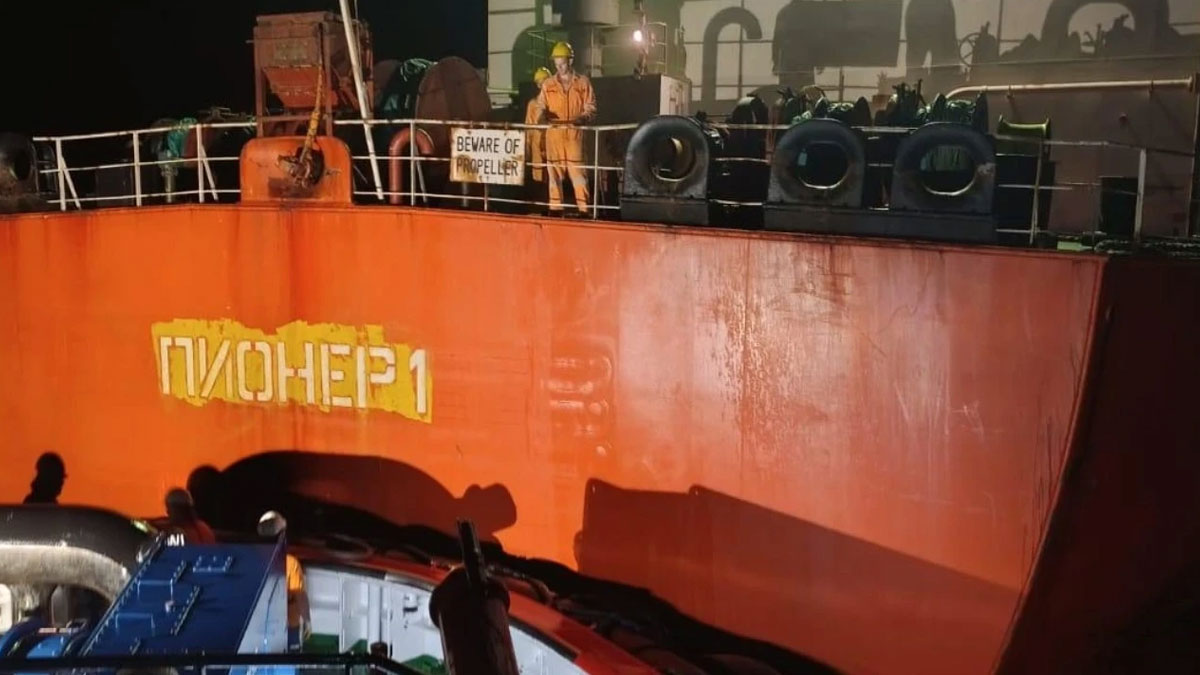 Marmara Adası açıklarında dev tanker arızası: Tekirdağ’a sürüklendi