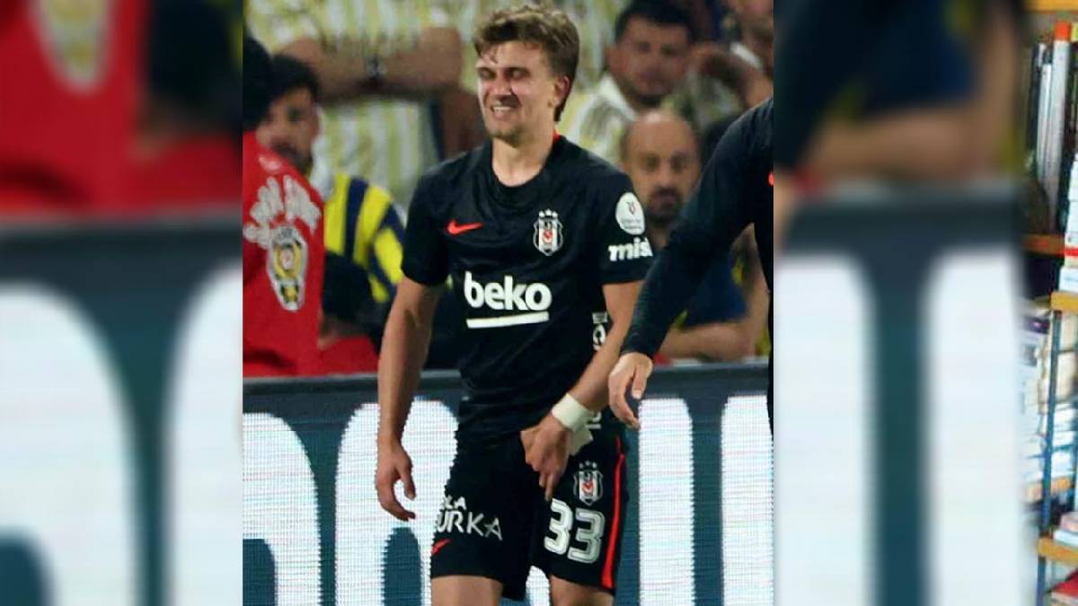 Beşiktaş’ta Rıdvan Yılmaz derbide sakatlandı