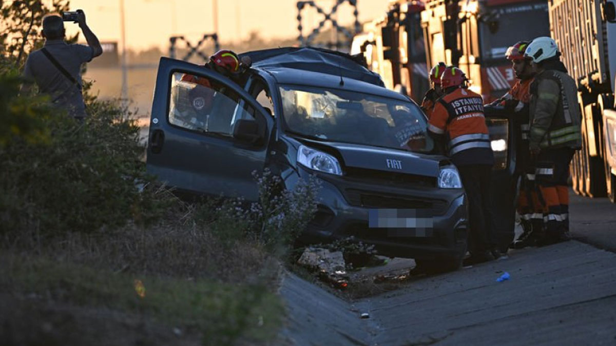 Kuzey Marmara Otoyolu’nda korkutan kaza: 1’i çocuk 6 yaralı