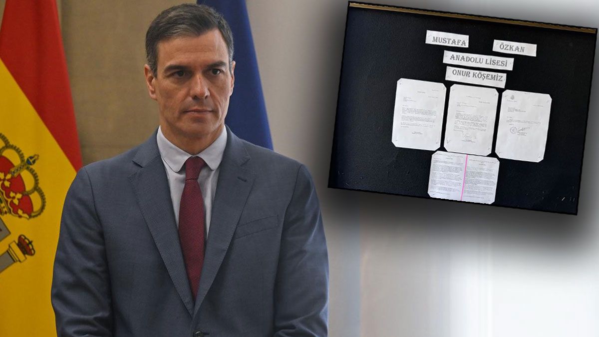 Okul dergisini İspanya Başbakanı’na gönderdiler: Sánchez’ten teşekkür mektubu