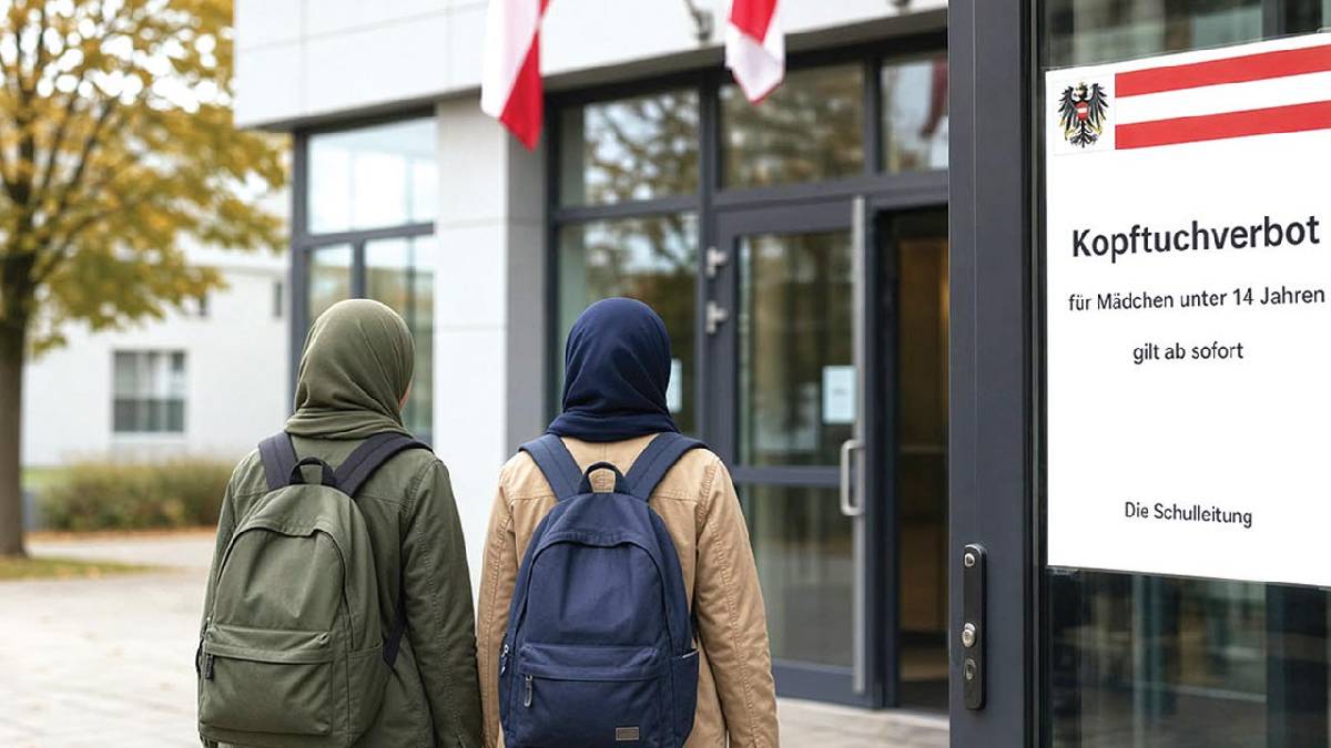 Okullar başörtüsü yasağıyla açıldı