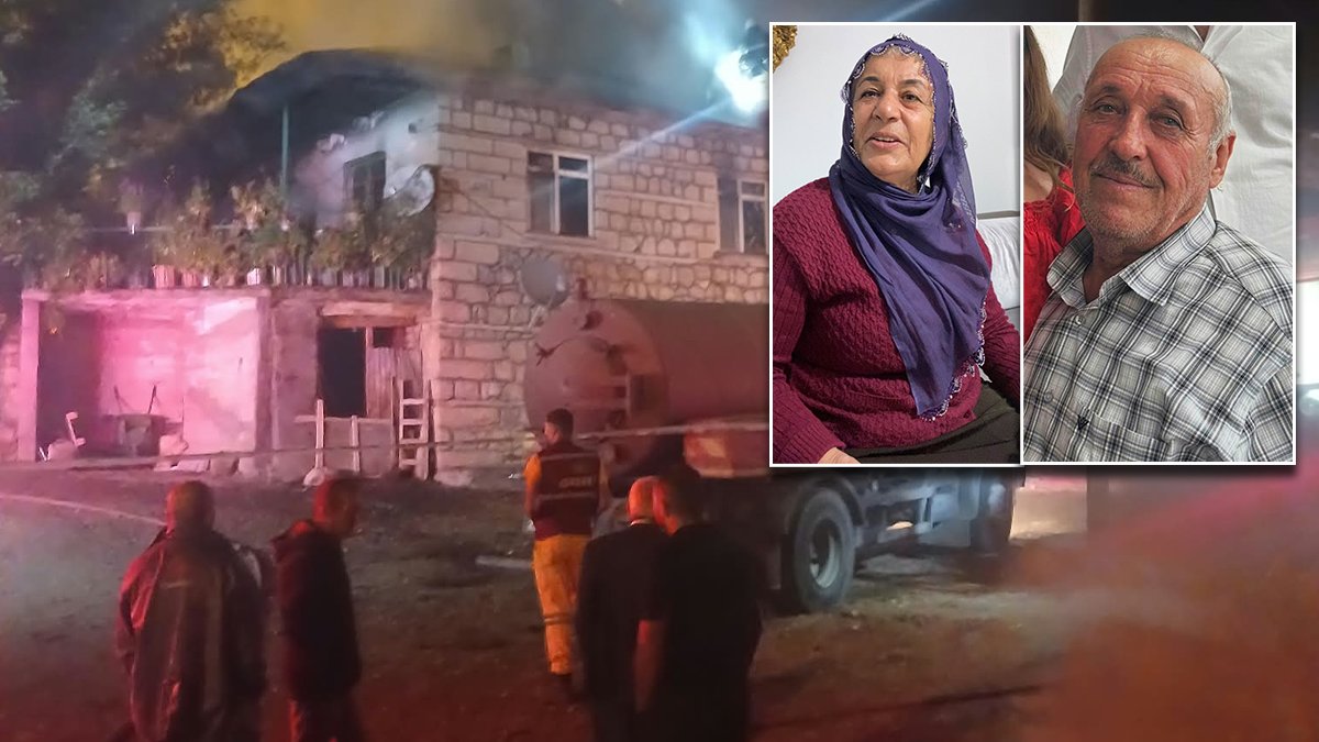 Elazığ'da yangın faciası: Karı koca hayatını kaybetti