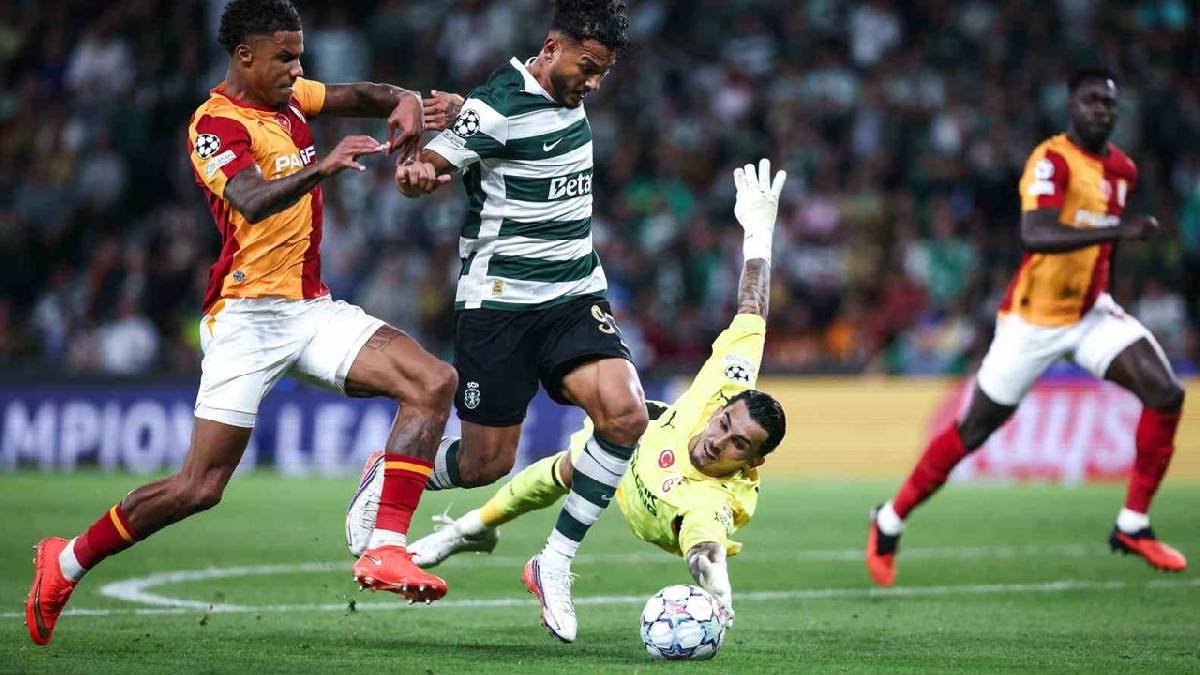 Şampiyonlar Ligi’nde Galatasaray’a kötü başlangıç: Lizbon farklı yendi