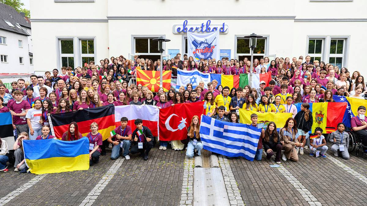 Gençler Kardeş Şehir Oberhausen’de kültürlerarası deneyim yaşadı