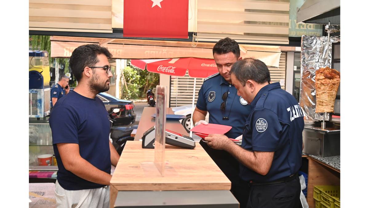 Kumluca Belediyesinden döner işletmelerine denetim
