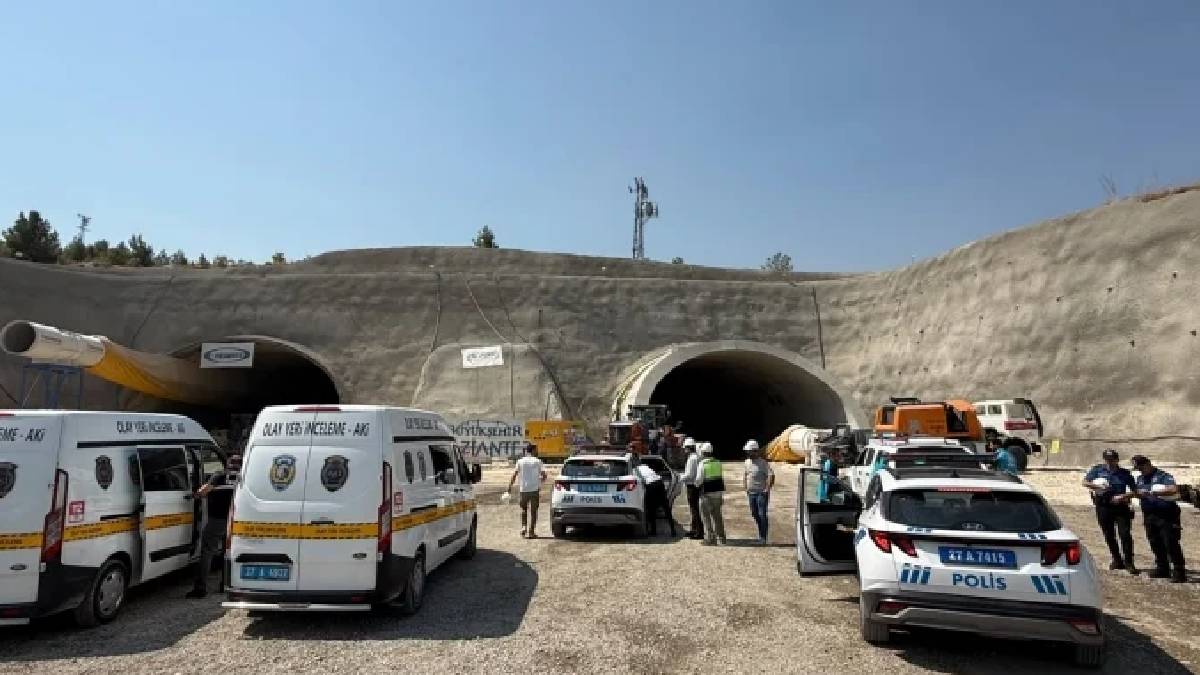 Gaziantep’te tünel inşaatında kaza: 1 işçi hayatını kaybetti