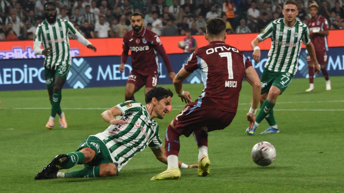 Süper Lig'de 5. hafta heyecanı- canlı anlatım: Trabzonspor, Konyaspor deplasmanında