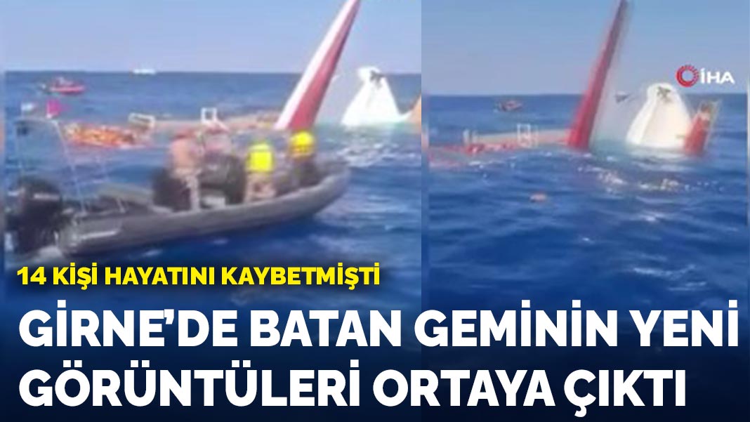 Girne’de batan Filo Jet’in yeni görüntüleri ortaya çıktı