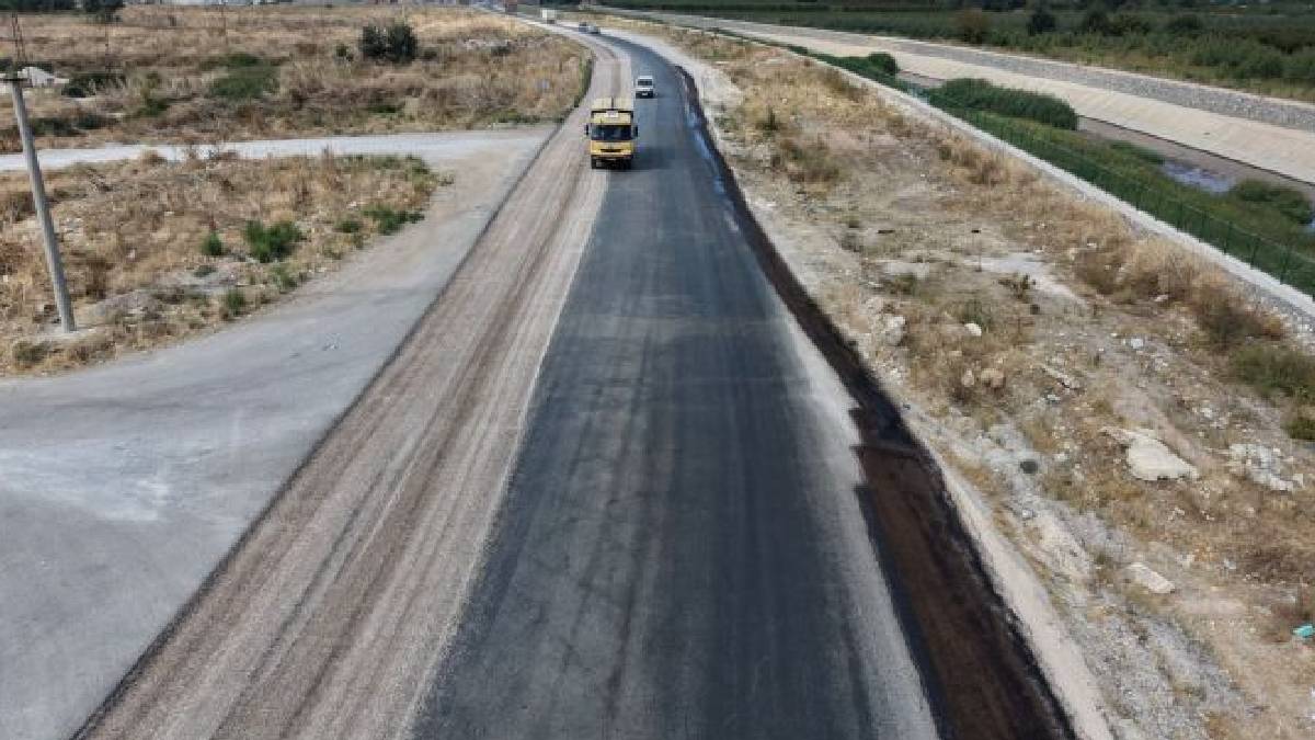 Büyükşehir Samanlı Çevre Bağlantı yolunu yeniledi