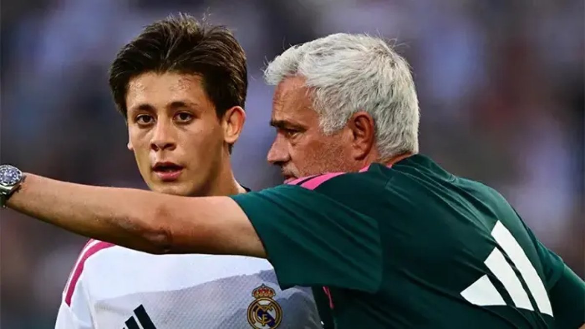 Mourinho’dan Arda Güler’e: EN İYİ, EN İYİ!