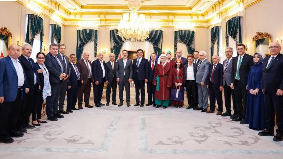 Başkan Vekili Biba ahileri ağırladı