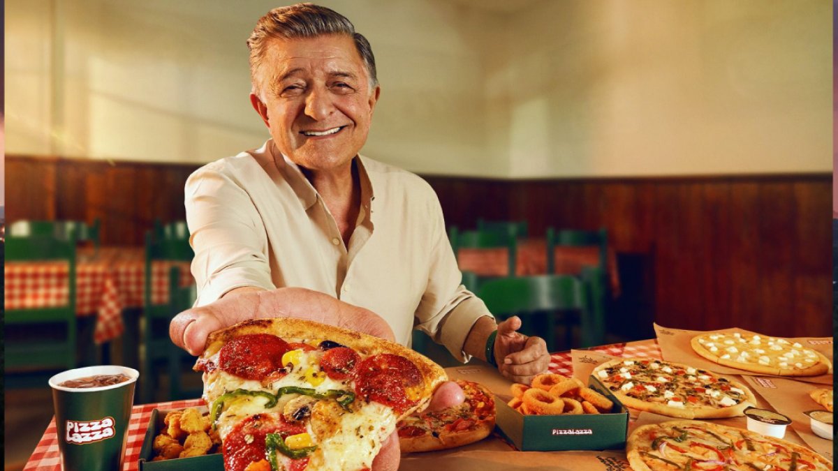 Yılmaz Vural, ünlü pizza firmasının yeni reklam yüzü oldu: “Bu maç uzatmalara gider”