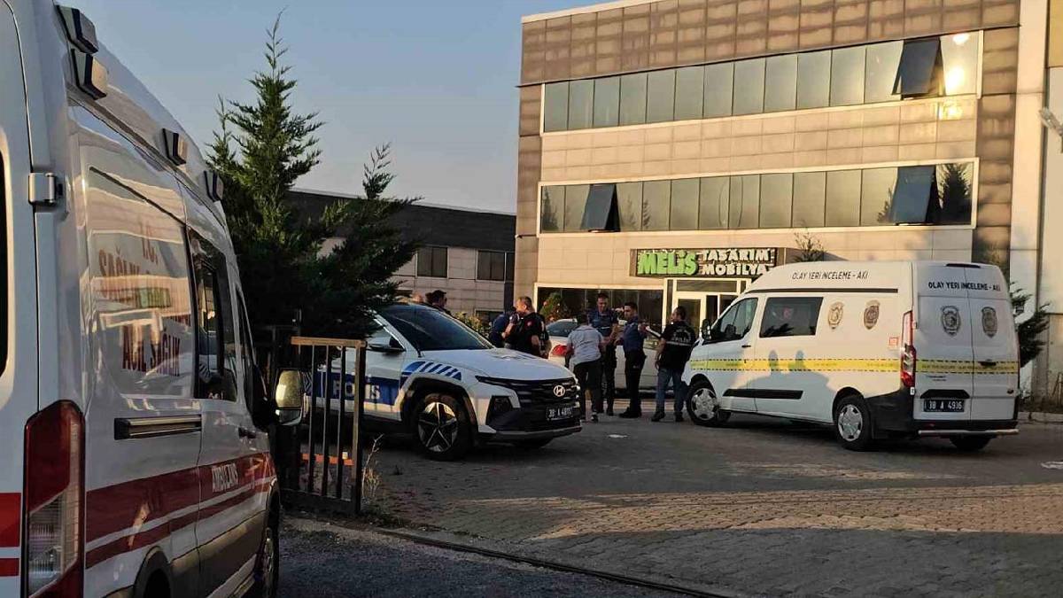 Kayseri’de fabrika önünde bir kişi hayatını kaybetti