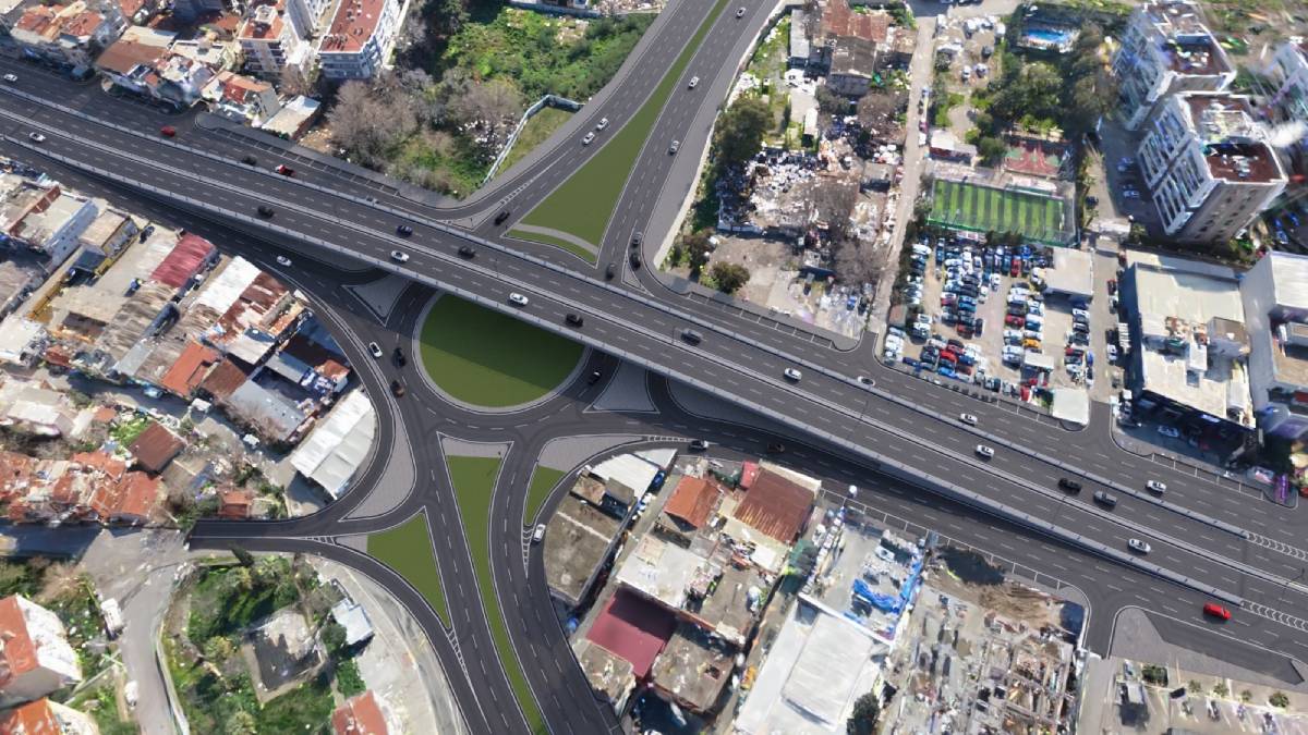 Anadolu Caddesi’ndeki yoğunluğa köprülü çözüm
