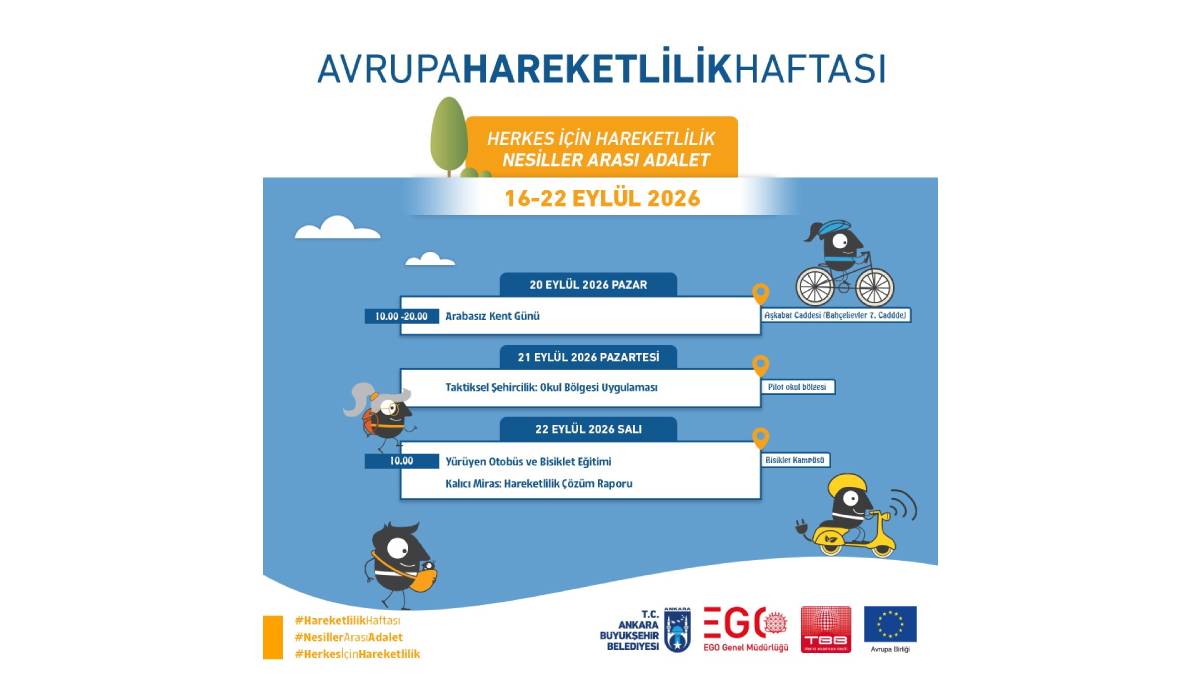 Ankara’da hareketlilik başlıyor! Büyükşehirden 7 günlük etkinlik takvimi
