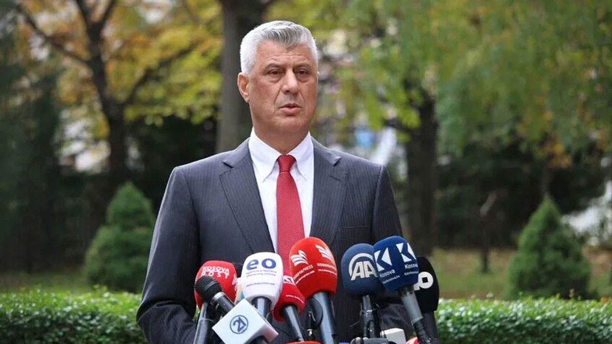 Kosova'nın eski Cumhurbaşkanı Thaçi'ye 25 yıl hapis