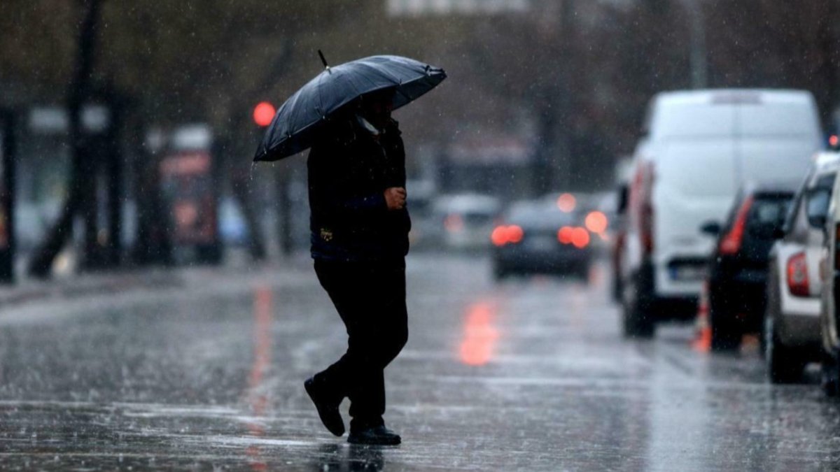 Meteoroloji alarm verdi: 7 ilde kuvvetli sağanak bekleniyor