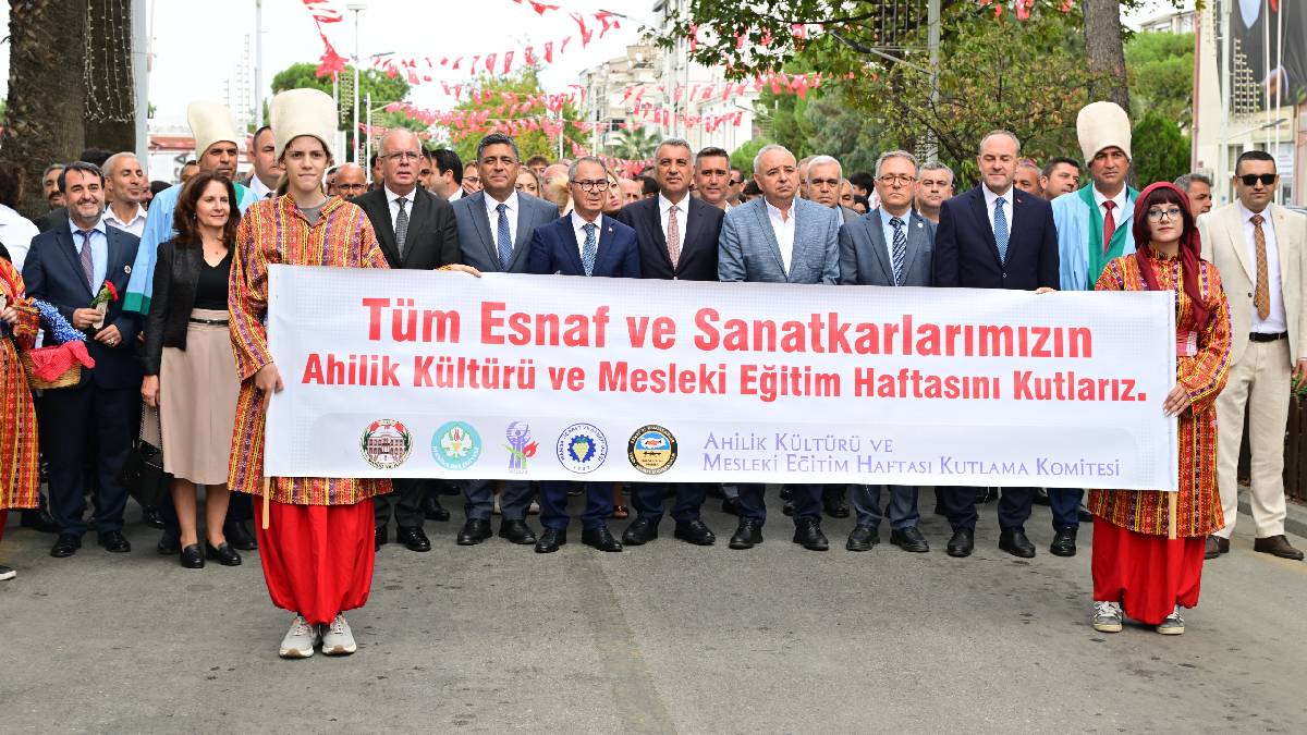 Manisa’da Ahilik Kültürü Ve Mesleki Eğitim Haftası kutlanıyor