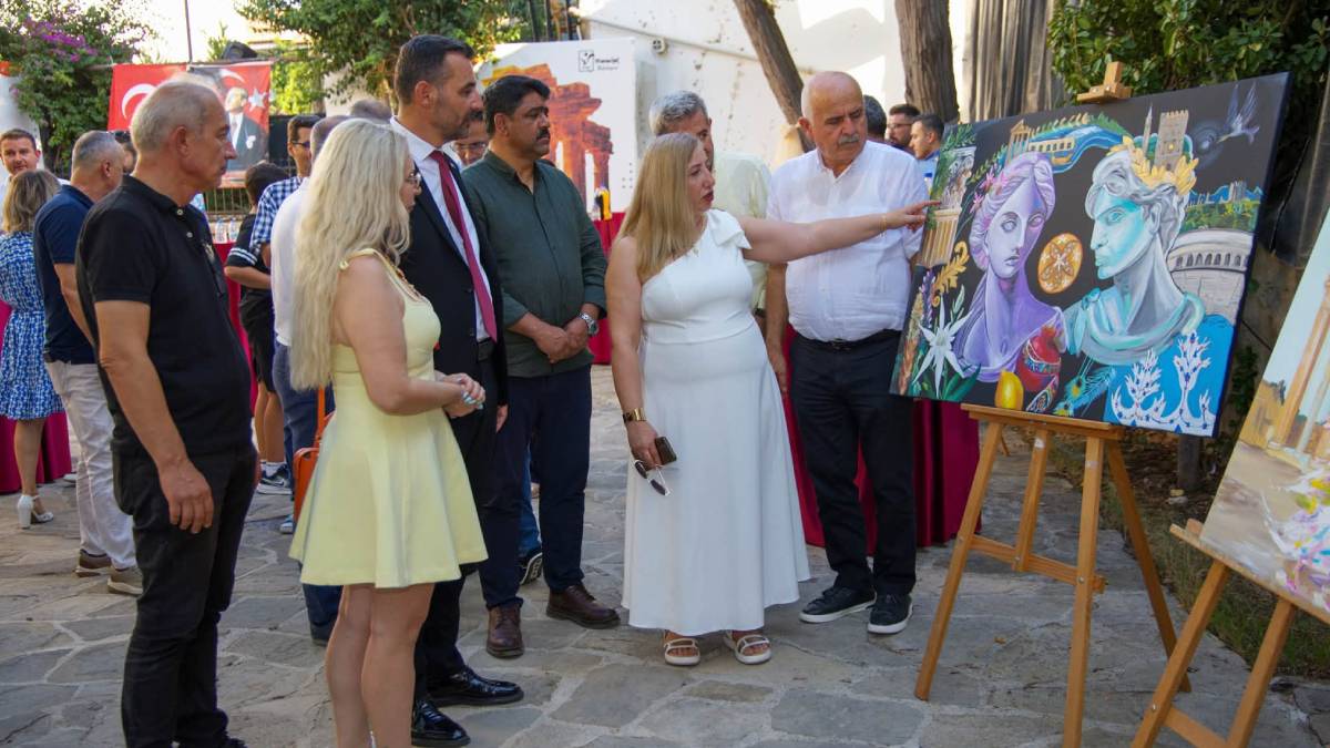 Manavgat’ın doğal ve kültürel mirası sanatla buluştu