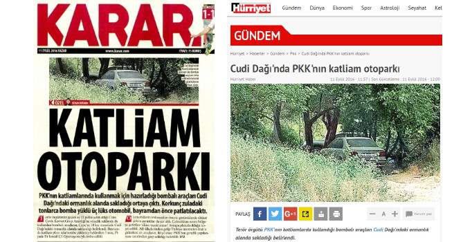 Hürriyet, Karar Gazetesi'nin özel haberini yine kaynak belirtmeden verdi