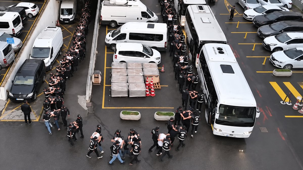 İstanbul merkezli 20 ilde organize suç örgütü operasyonu: 178 gözaltı