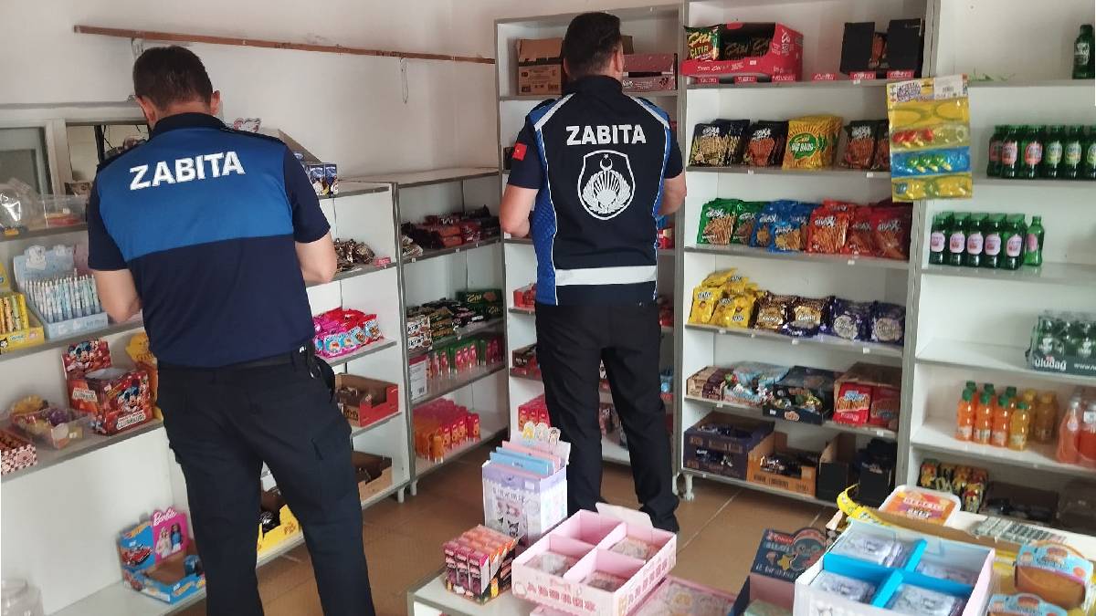 Zabıta Müdürlüğü ekipleri okul kantinlerini denetledi