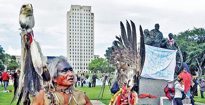 Kızılderililer petrole boyun eğmedi