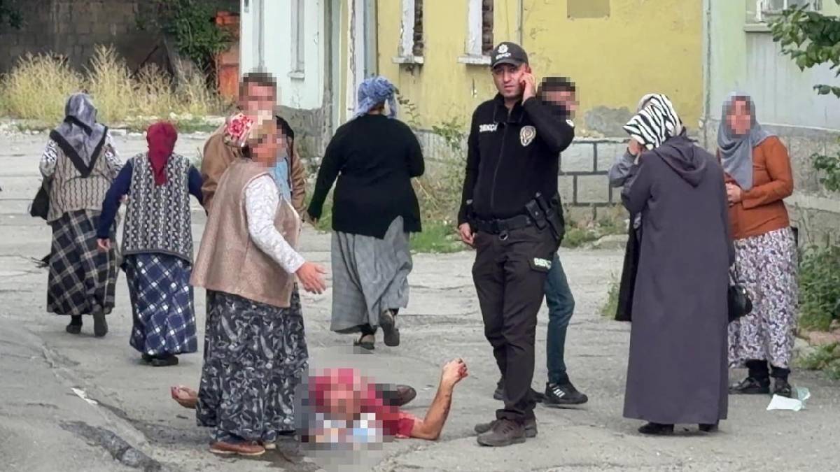 Erzurum'da iki aile arasında çıkan silahlı çatışmada 1 polis ve 11 kişi yaralandı