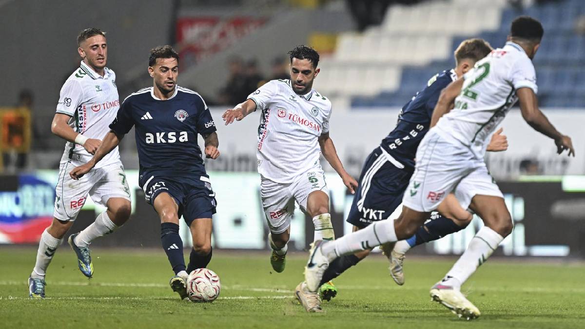 Süper Lig 6. haftasında Kasımpaşa ile Konyaspor 0-0 berabere kaldı