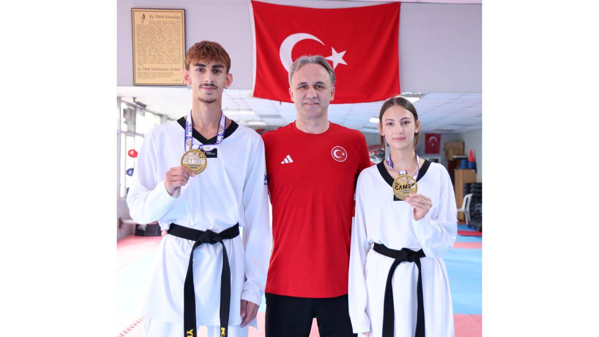 İzmir’in altın kardeşlerinden çifte madalya