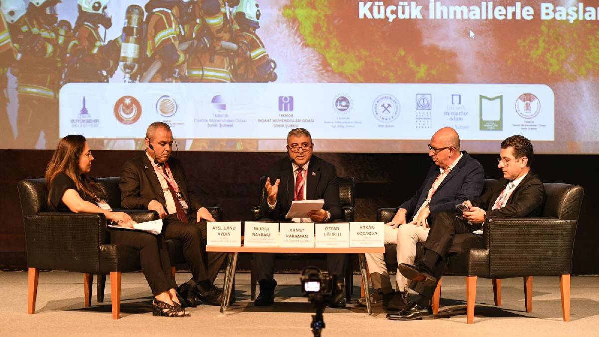 İzmir’de yangın güvenliği konuşuldu