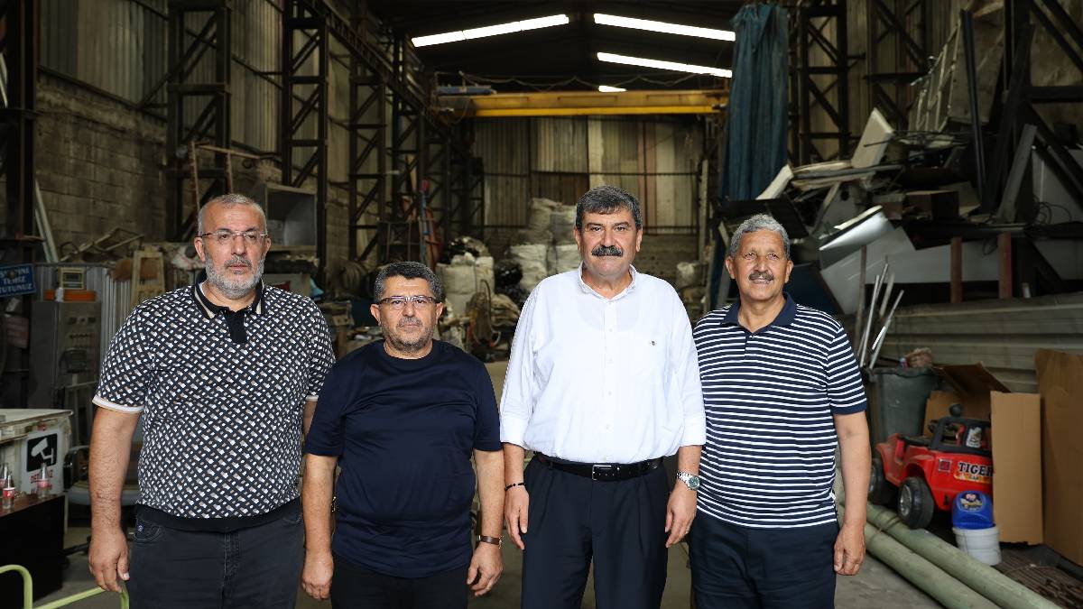 Başkan Yıldız, hurdacı esnafıyla buluştu